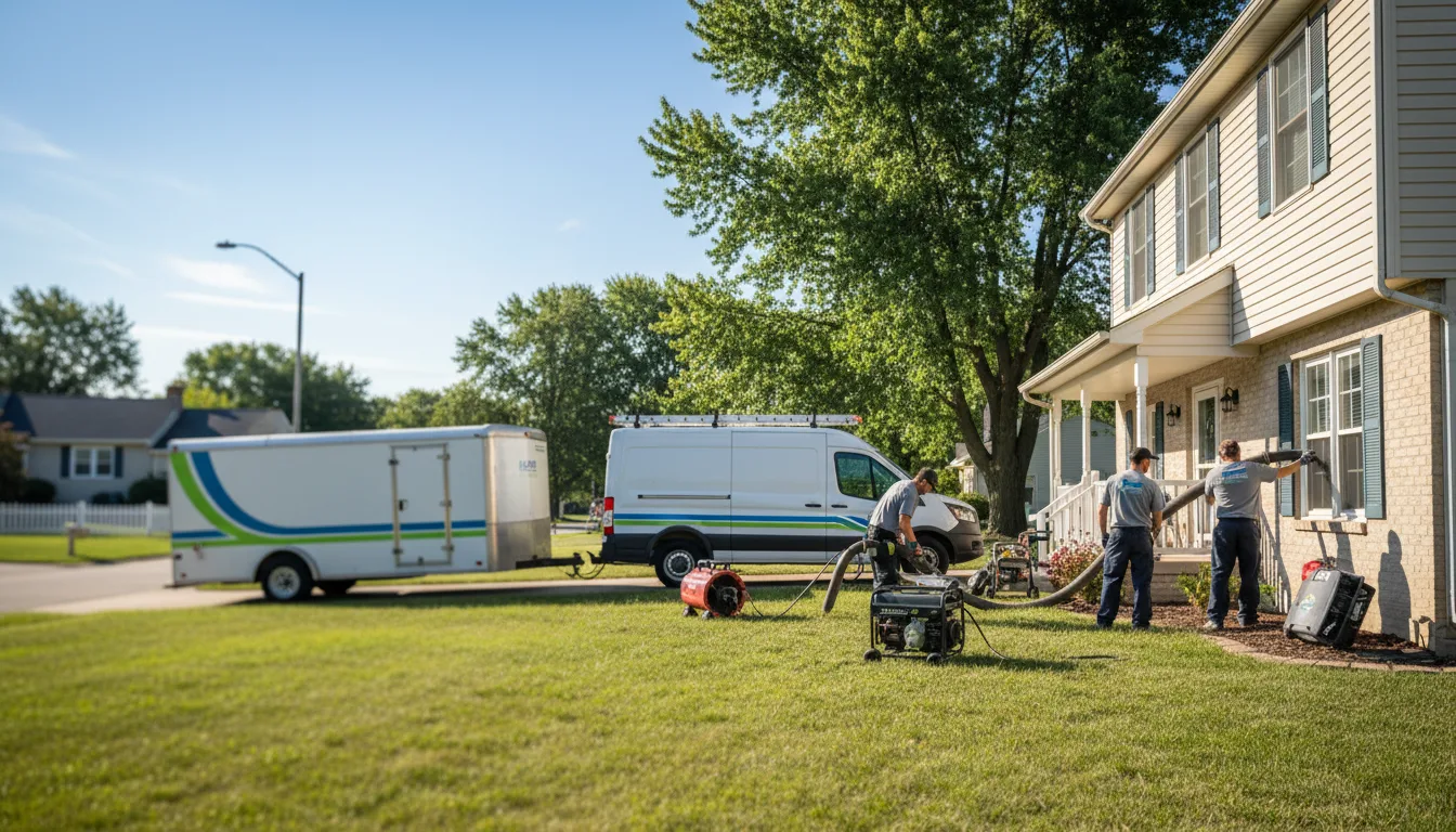 Flooded Basement Restoration And Cleanup With Repair in Gosnell, AR near me